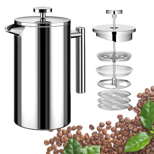 Small French Press Coffee Maker 1 Cup