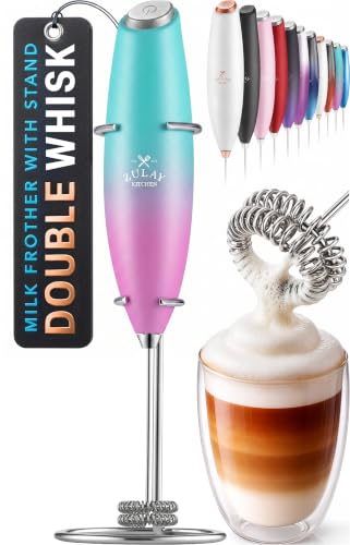 Zulay Powerful Milk Frother for Coffee with Upgraded Titanium Motor