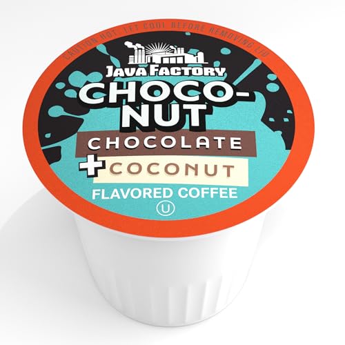 Coffee Pods Chocolate and Coconut Coffee for Keurig K Cup Brewers (80 Count)