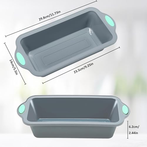 9 Inch Silicone Bread and Loaf Pan (2 Count)