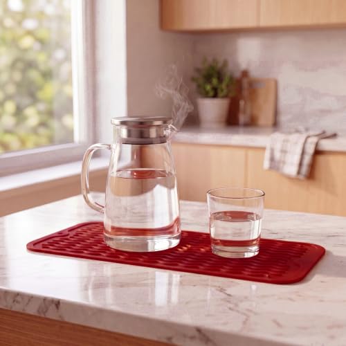Silicone Dish Drying Mat for Multiple Usage