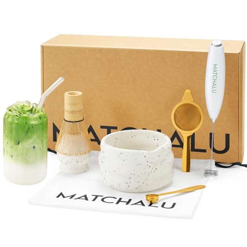 Matcha Whisk Set With Ceramic Matcha Bowl