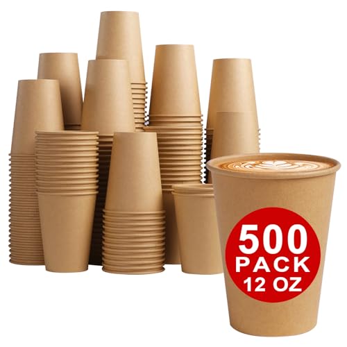 500 Count 12 oz Paper Cups