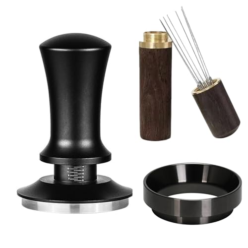 54mm Espresso Tamper Set Espresso Accessories Kit with Adjustable Spring