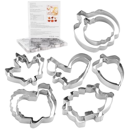Large Fall Thanksgiving Cookie Cutters
