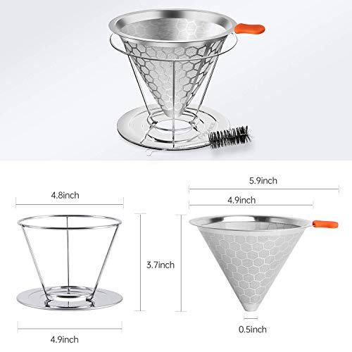 Pour Over Coffee Dripper