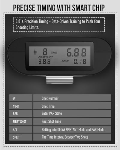 Professional Shot Timer for Shooting Competition