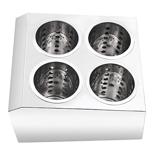 Stainless Steel Flatware Utensil Holder