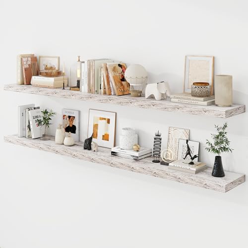 72 Inch Floating Shelves