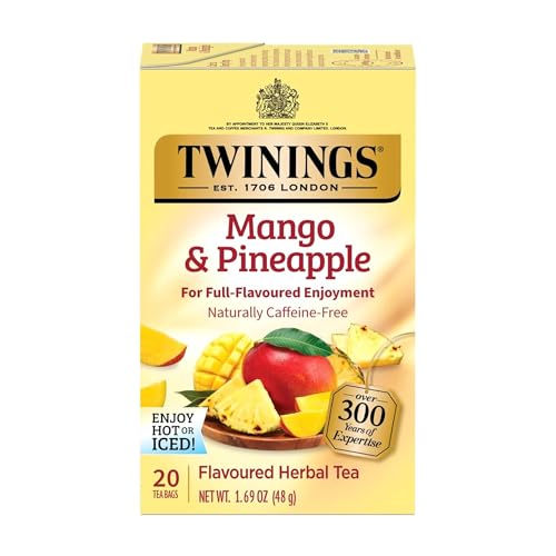 Mango & Pineapple Herbal Tea Bags (20 Count)