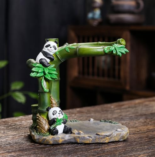 Magnetic TeaPot Automatic Drip Glass Teapots Lazy Kungfu Tea Infuser Panda Heat