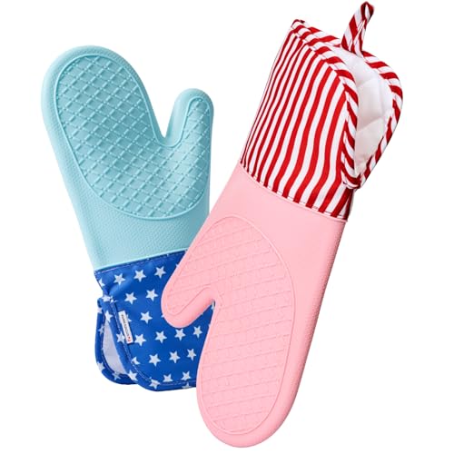 UltraShield Silicone Oven Mitts (2 Count)
