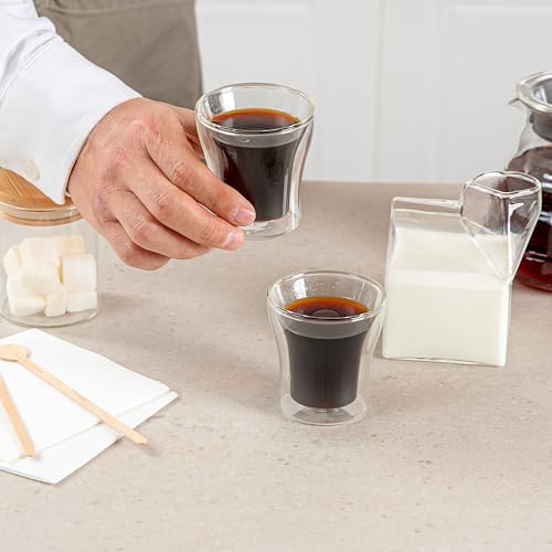 3 oz Professional Shot Glass Espresso Cup (2 Count)