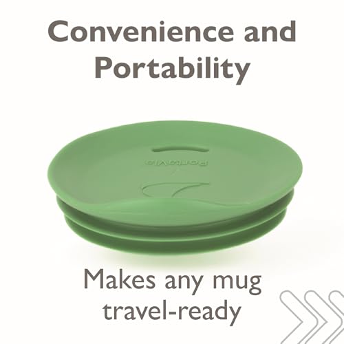 Reusable Silicone Lid for Coffee Cups and Mugs