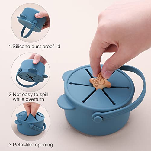 Silicone Snack Cups for Toddlers