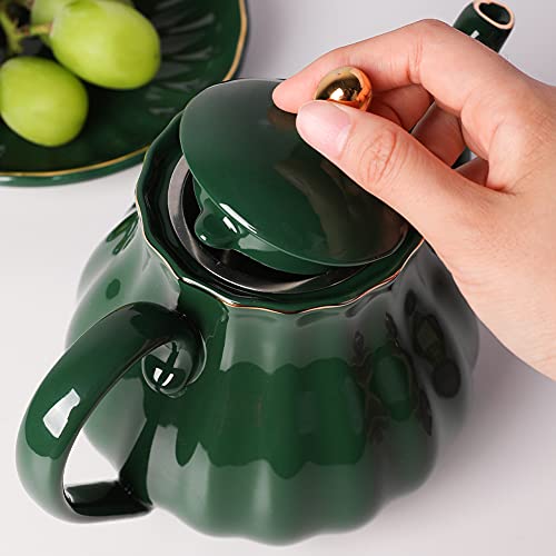Sweejar 28FLOZ Royal Teapot with Infuser