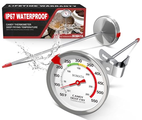 2 Pack Candy Thermometer with Pot Clip (2 Count)