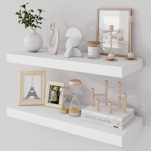 24 Inch Floating Shelves (2 Count)