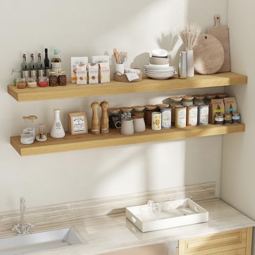 12 Inch Deep Floating Shelves (2 Count)