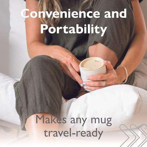 Reusable Silicone Lid for Coffee Cups and Mugs