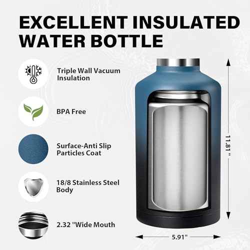 One Gallon Insulated Water Bottle