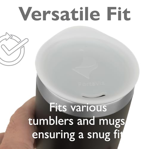 Reusable Silicone Lid for Coffee Cups and Mugs