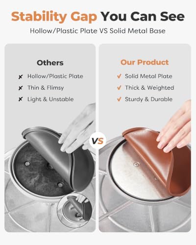 Aluminum Cake Stand Turntable for Party