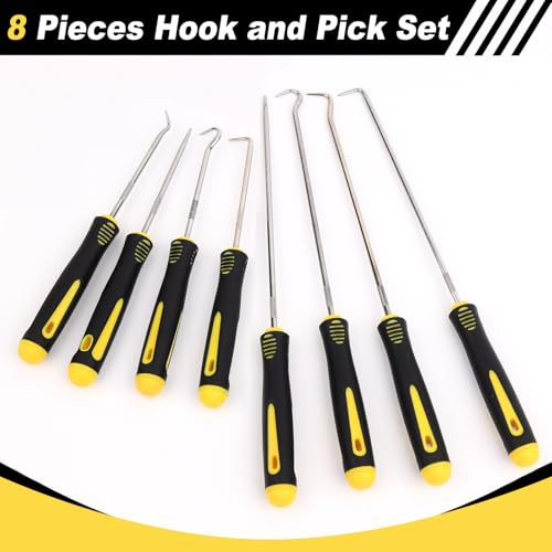 8 Pieces Pick and Hook Tools Set