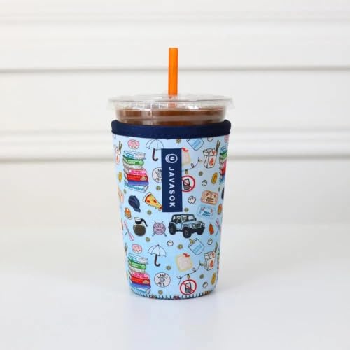 JavaSok Iced Coffee & Cold Soda Insulated Neoprene Cup Sleeve