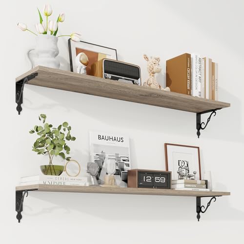 Floating Shelves for Wall Decor (2 Count)