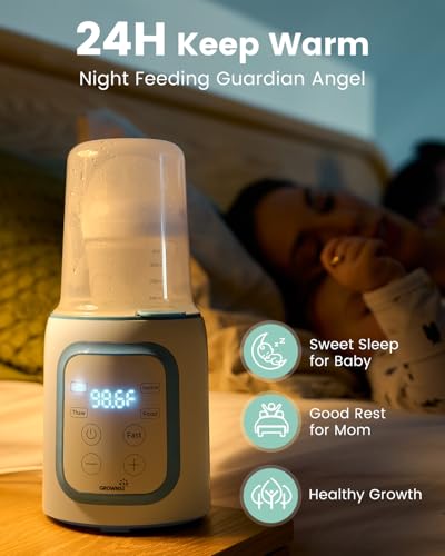 8-in-1 OG Fast Bottle Warmer with Timer, Blue