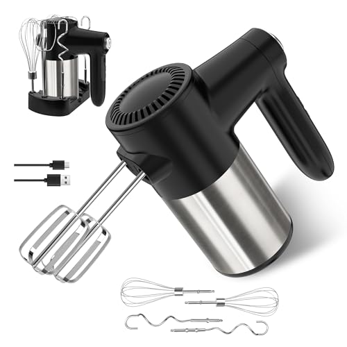 Cordless Electric Hand Mixer