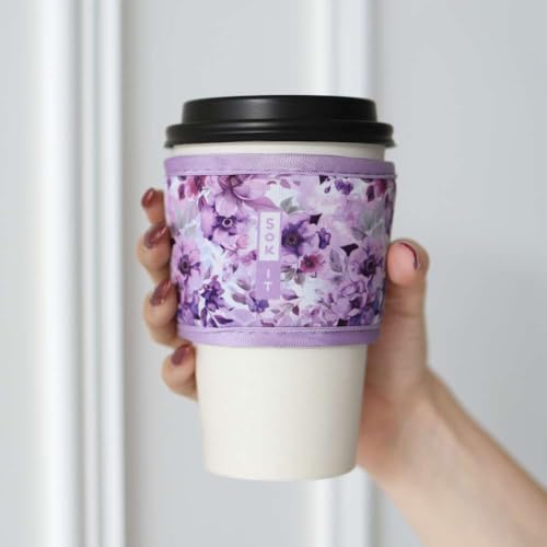 HotSok Coffee & Tea Reusable Insulated Neoprene Cup Sleeve