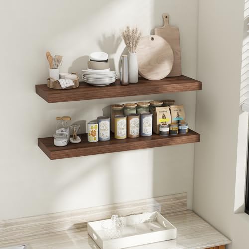 12 Inch Deep Floating Shelves (2 Count)