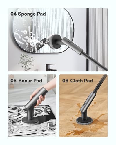 Cordless Electric Spin Scrubber
