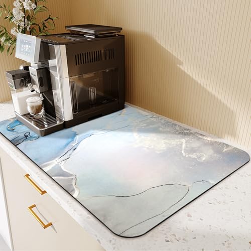 19.5" x 12" Dish Drying Mat & 24" x 5.5" Sink Splash Guard