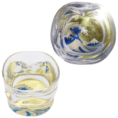 The Great Wave of Kanagawa sake cup