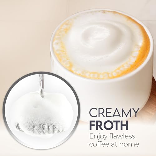 Powerful Frother Wand AA Batteries Included
