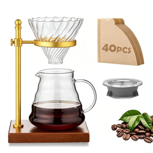 Pour Over Coffee Maker Set