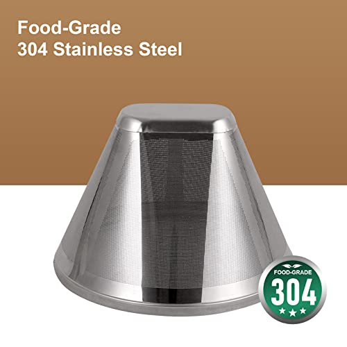 Stainless Steel Permanent Coffee Filter for Ninja Dual Brew Coffee Maker