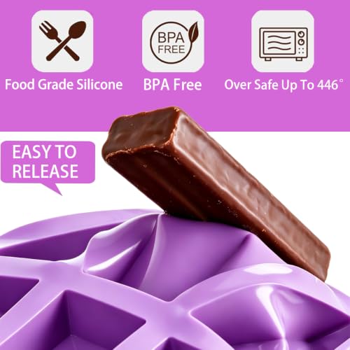 12 Cavity Candy Bar Mold (2 Count)