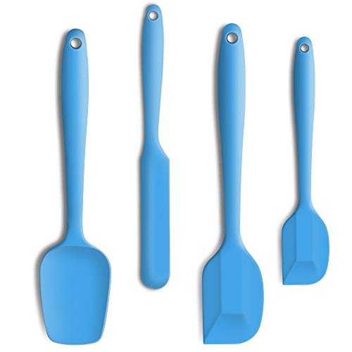 4 Piece Silicone Spatula Set with Stainless Steel Core (4 Count)