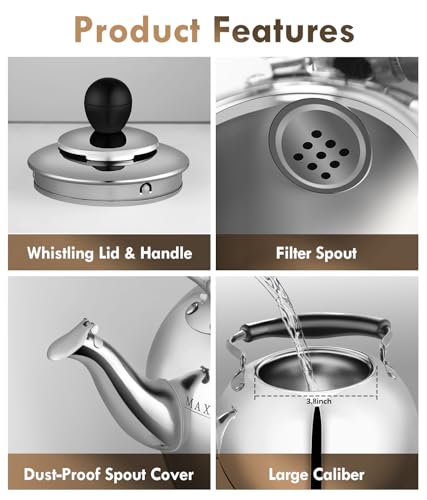 Stovetop Tea Kettle with Whistle