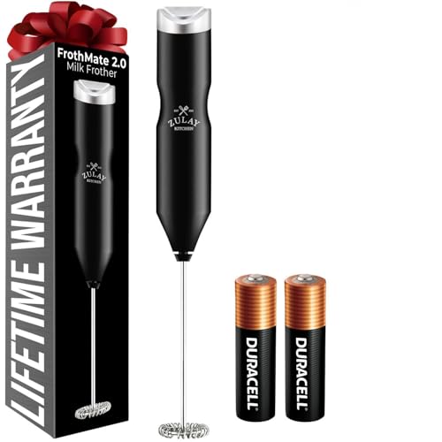 Powerful Frother Wand AA Batteries Included
