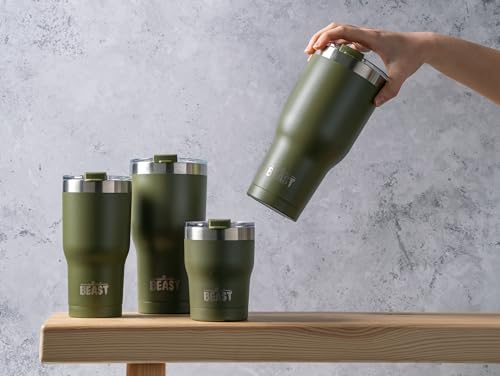 Beast 40 oz Tumbler Stainless Steel Vacuum Insulated Coffee Ice Cup Double Wall Travel Flask