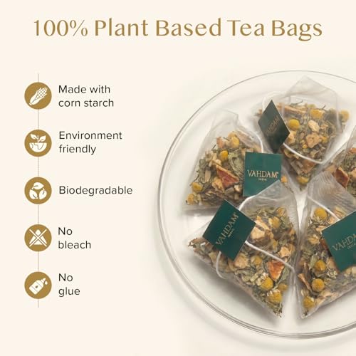 Chamomile Mint Citrus Green Tea Bags (100 Count)