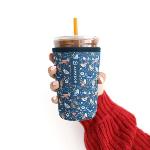 JavaSok Iced Coffee & Cold Soda Insulated Neoprene Cup Sleeve