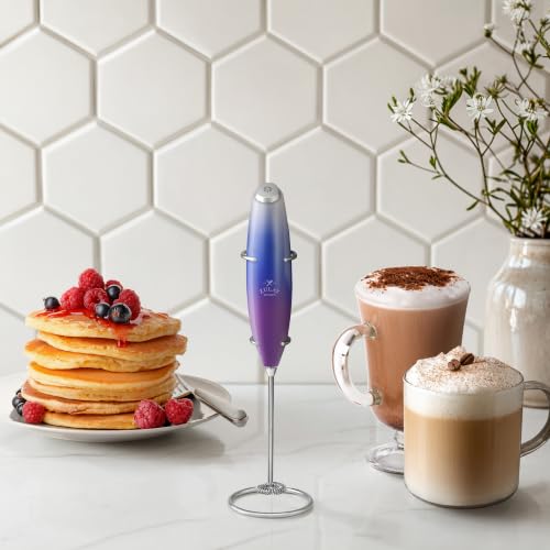 Powerful Milk Frother Wand With Duracell Batteries