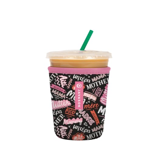 JavaSok Iced Coffee & Cold Soda Insulated Neoprene Cup Sleeve