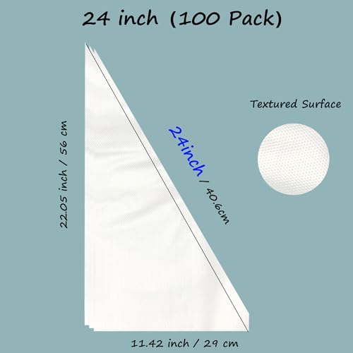 Extra Large Piping Bags Disposable 24 Inch